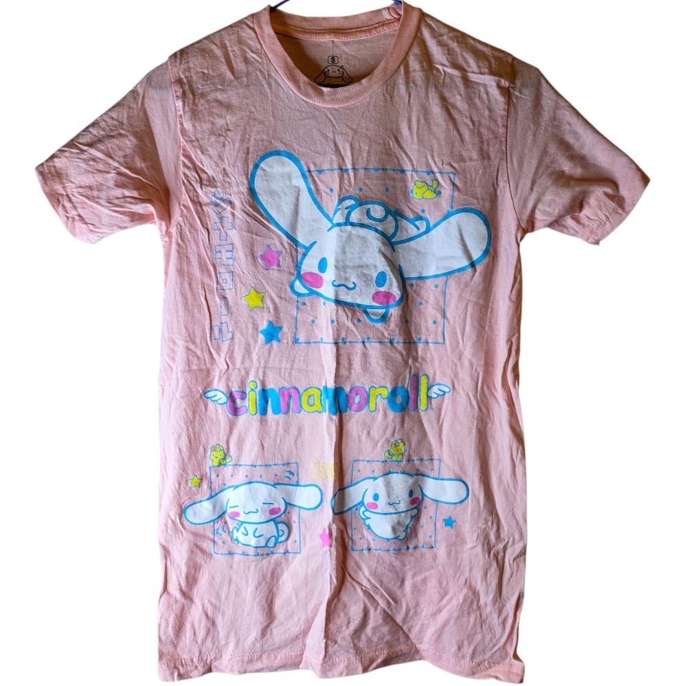 Sanrio Cinnamoroll Women's Boyfriend Fit T-shirt Size Small